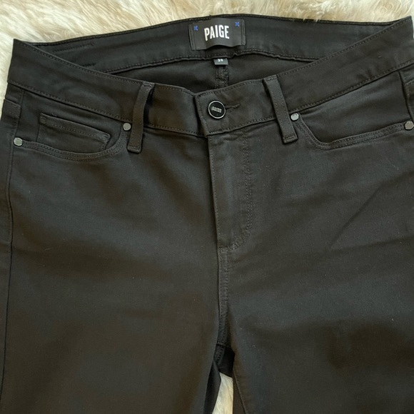PAIGE Verdugo Denim Crop in Black Overdye. Size 29. NWOT - Picture 13 of 13